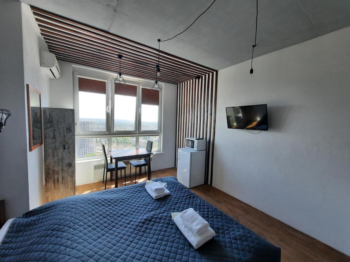 Sky Apartment Virmenska Kiev Dış mekan fotoğraf